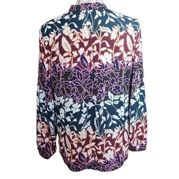 Rachel Rachel Roy Ladies Size Small Multi Combo September V-Neck Blouse - Picture 2 of 7